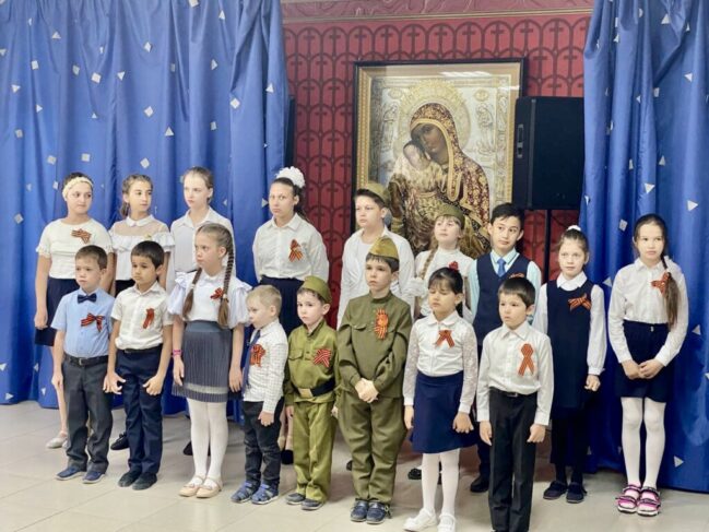 Праздничный концерт ко Дню Победы.