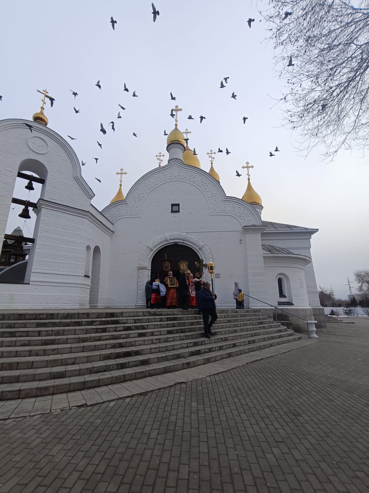 Колесование Великомученика и Победоносца Георгия.