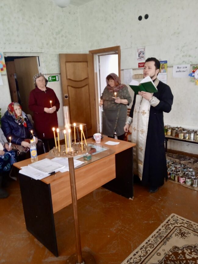 Клирик собора совершил Соборование в Ударнике.