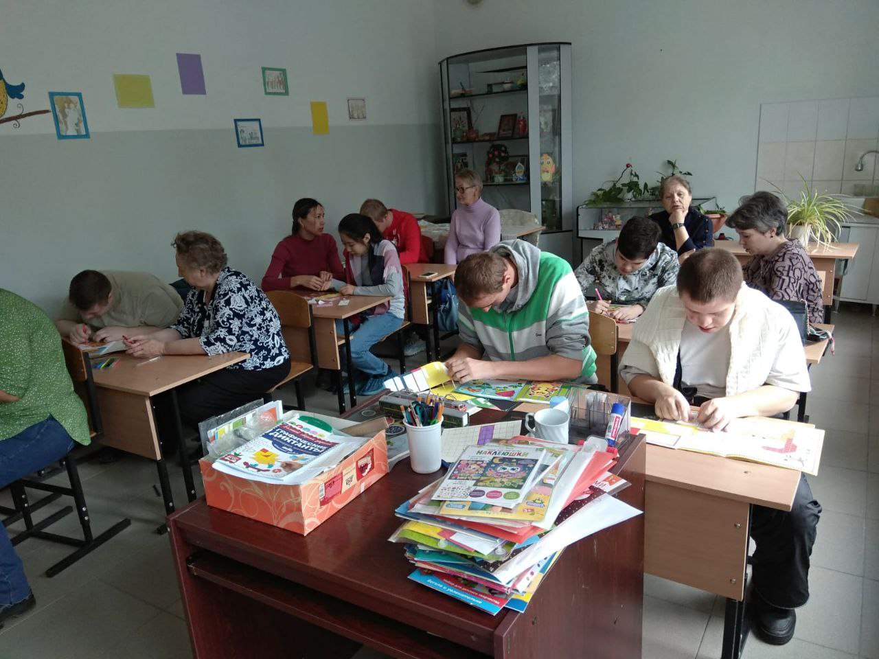 Приглашаем особенных детей в кружок «Вместе дружная семья».
