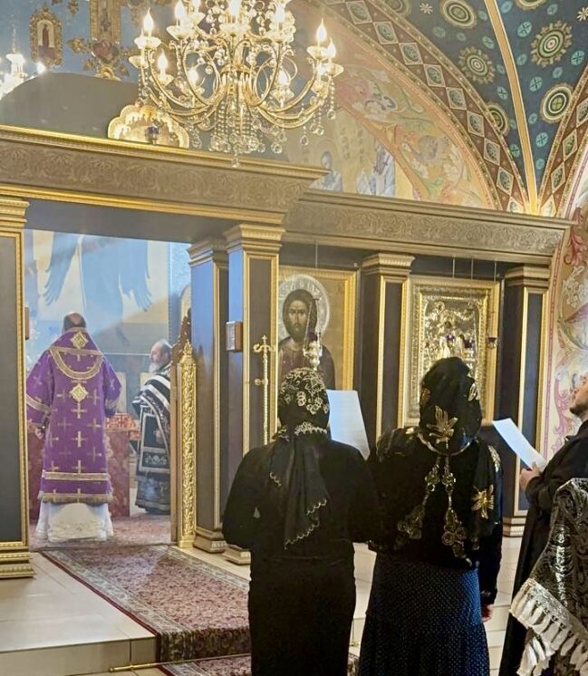 Литургия Преждеосвященных Даров.